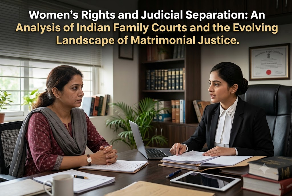 Women’s Rights and Judicial Separation: An Analysis of Indian Family Courts and the Evolving Landscape of Matrimonial Justice